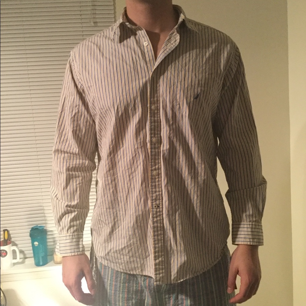 Nautica long sleeve dress shirt